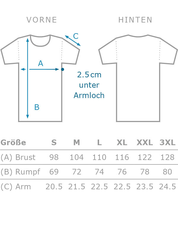 Unisex T-Shirt „Tuedelpott“